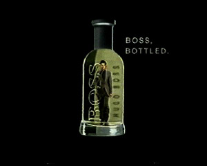 hugo boss bottled.